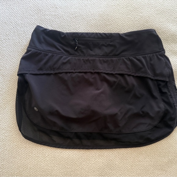 Lululemon Black High Rise Tennis Skort - Picture 5 of 8